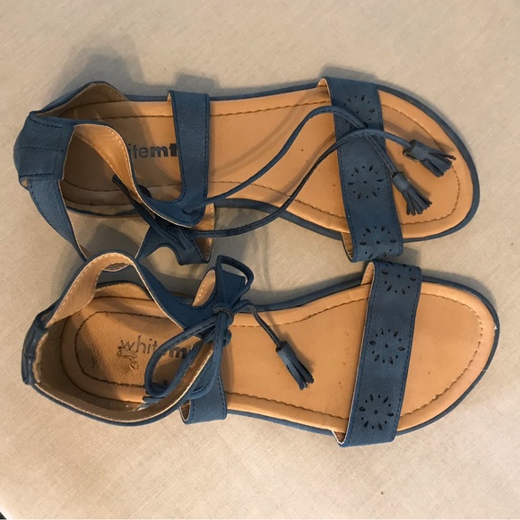 whitemt sandals
